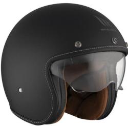 MT Helmets Le Mans 2 SV S SOLID A1 matná černá otevřená přilba POUZE L - 59-60 cm (VÝPRODEJ)