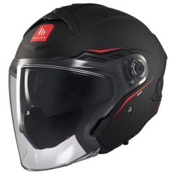 MT Helmets Cosmo SV matná čierna Otvorená prilba + zľava 12 € na príslušenstvo