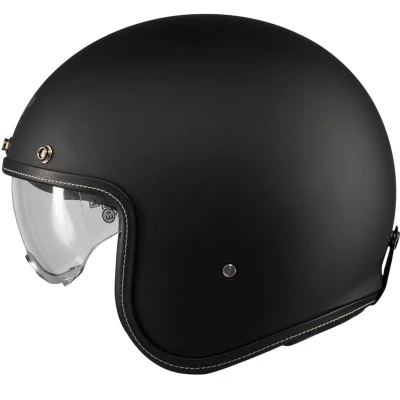 MT Helmets Otevřená helma Lemans 2 SV S Pure A1 matná černá + moto kukla RSA