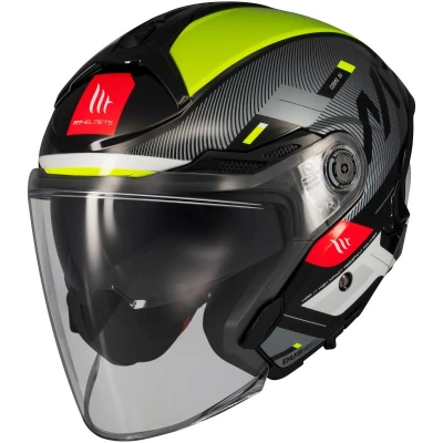 MT Helmets Cosmo SV Silence černo-fluo žlutá tevřená helma + sleva 300,- na příslušenství MT Helmets Cosmo SV Silence černo-fluo žlutá tevřená helma + sleva 300,- na příslušenství