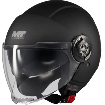 MT Helmets Otevřená helma Viale SV S Pure A1 matná černá MT Helmets Otevřená helma Viale SV S Pure A1 matná černá