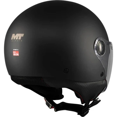 MT Helmets Otevřená helma Street S Pure A1 matná černá