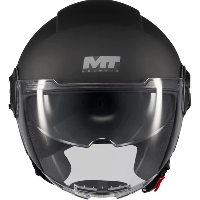 MT Helmets Otevřená helma Viale SV S Pure A1 matná černá