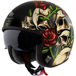 MT Helmets Le Mans 2 SV Breakout B2 lesklá otvorená prilba + zľava 12 € na príslušenstvo