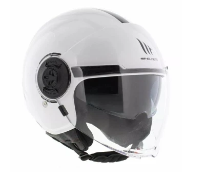 MT Helmets Otevřená přilba Viale SV S bílá lesklá
