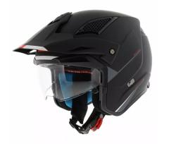 MT Helmets Přilba Streetfighter SV S Solid A1 černá matná + sleva 300,- na příslušenství
