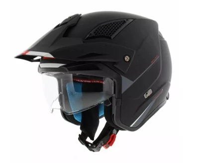 MT Helmets Přilba Streetfighter SV S Solid A1 černá matná + sleva 300,- na příslušenství
