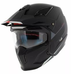 MT Helmets Přilba Streetfighter SV S Solid A1 černá matná + sleva 300,- na příslušenství
