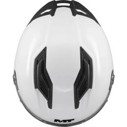 MT Helmets Stinger 2 Pure A0 biela integrálna prilba