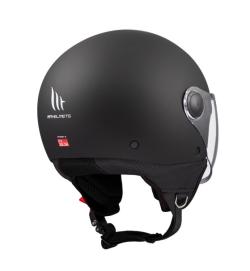 MT Helmets Street S matná černá otevřená helma