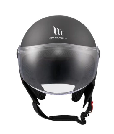MT Helmets Street S matná černá otevřená helma