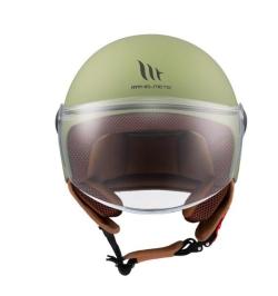 MT Helmets Street S matná zelená otevřená helma POUZE S - 55-56 cm (VÝPRODEJ)