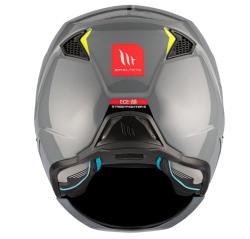MT Helmets Streetfighter SV S Solid A1 šedá lesklá otevřená přilba s maskou + sleva 200,- na příslušenství