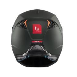 MT Helmets Streetfighter SV S Solid A6 matná zelená otevřená helma s maskou