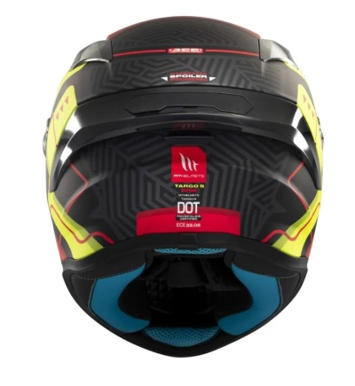 MT Helmets Targo S Brik matná černo-žlutá Integrální helma + sleva 300,- na příslušenství