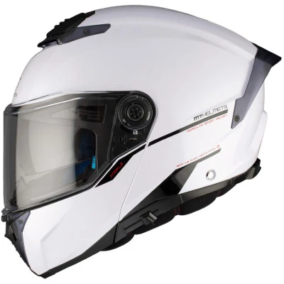 MT Helmets Vyklápěcí helma ATOM 2 SV SOLID A0 bílá lesklá + sleva 400,- na příslušenství MT Helmets Vyklápěcí helma ATOM 2 SV SOLID A0 bílá lesklá + sleva 400,- na příslušenství