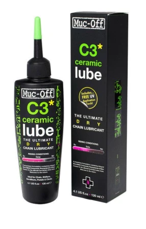 Muc-off mazivo C3 Ceramic Lube Dry 120 ml Muc-off mazivo C3 Ceramic Lube Dry 120 ml