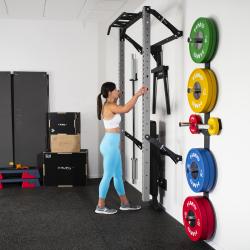 HMS KLT21 šedý Multifunkční posilovací stojan - Power Rack