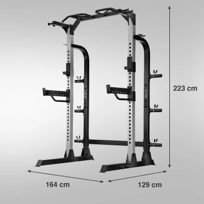 HMS KLT5432 Multifunkční posilovací stojan - Power Rack