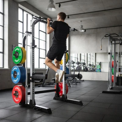 HMS KLT5432 Multifunkční posilovací stojan - Power Rack