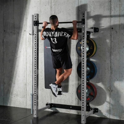 HMS KLT34 šedý Multifunkční skládací posilovací stojan - Power Rack