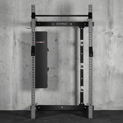 HMS KLT34 šedý Multifunkční skládací posilovací stojan - Power Rack