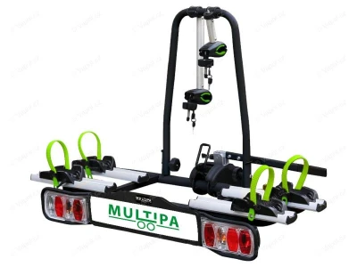 Multipa Nosič elektrokol na tažné zařízení 2 elektrokola + adaptér el. přípojky zdarma