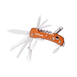 Munkees LED nôž - oranžový vreckový nôž Munkees LED nôž - oranžový vreckový nôž