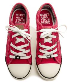 Mustang 1099-310-5 červené dámské nadměrné tenisky