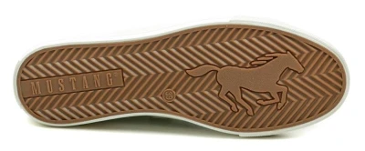 Mustang 1272-502-706 zelená mint dámské polobotky