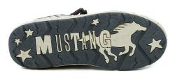 Mustang 1290-302-5 červené dámské polobotky