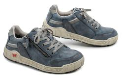 Mustang 1290-302-8 modré dámské polobotky