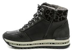 Mustang 1364-503-9 černá dámská zimní obuv