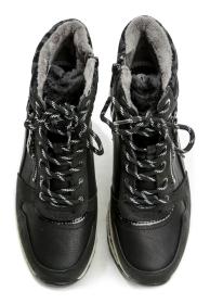 Mustang 1364-503-9 černá nadměrná dámská zimní obuv