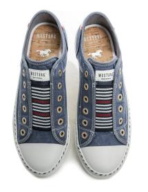 Mustang 1376-402-841 denim dámska nadmerná obuv