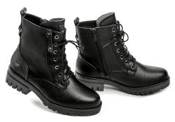 Mustang 1397-501-9 čierna dámska zimná obuv