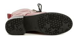 Mustang 1402-601-5 červená dámská zimní obuv