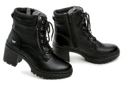 Mustang 1409-506-9 čierna dámska zimná obuv