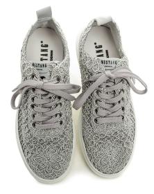 Mustang 1468-301-22 šedé dámské polobotky