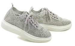 Mustang 1468-301-22 šedé dámské polobotky