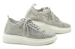 Mustang 1468-301-22 šedé dámské polobotky