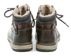 Mustang 15M0001003 hnědé pánské zimní boty