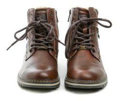 Mustang 15M0001003 hnědé pánské zimní boty