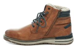 Mustang 15M001100200 hnědé pánské nadměrné zimní boty