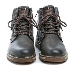 Mustang 15M001100200 šedé pánské zimní boty