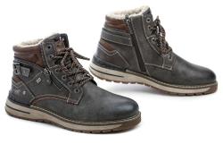 Mustang 15M001100200 šedé pánské zimní boty