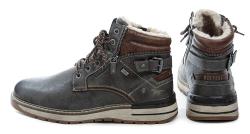 Mustang 15M001100200 šedé pánské zimní boty