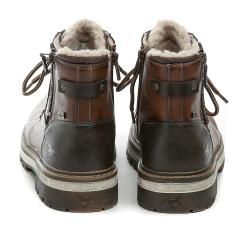 Mustang 15M009100200 hnědé pánské nadměrné zimní boty