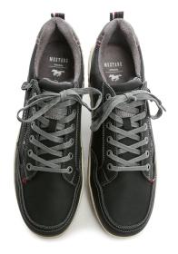 Mustang 15M018100100 čierne pánske nadmerné poltopánky