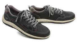 Mustang 15M018100100 černé pánské polobotky